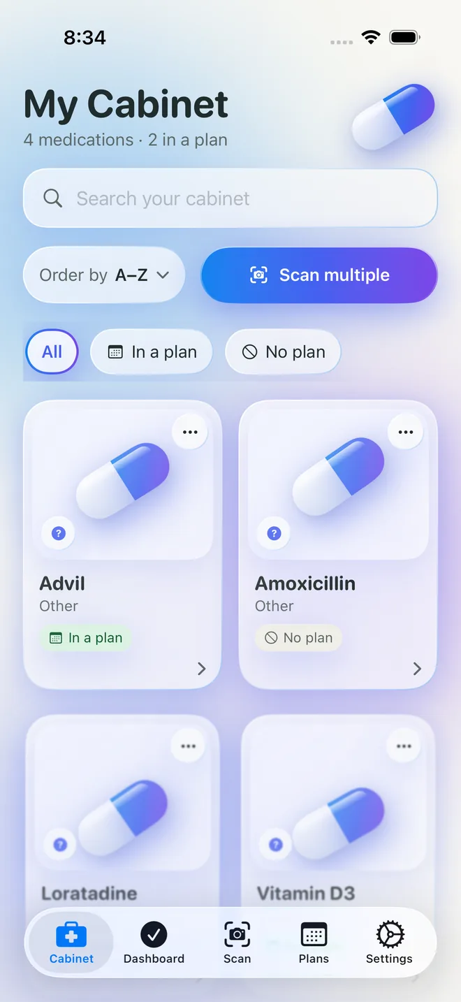 MediKeep medicine cabinet