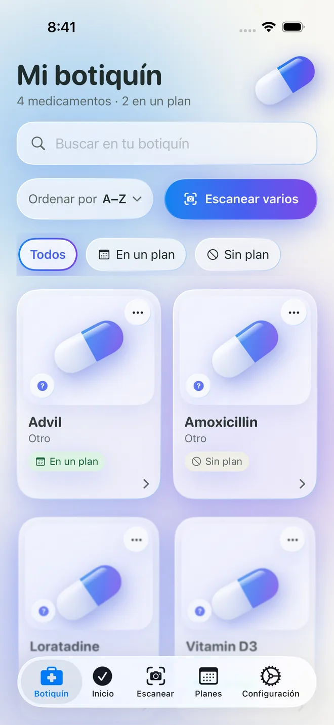 Botiquín de MediKeep